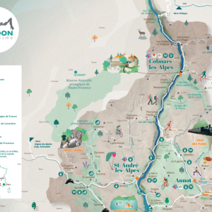 Carte Touristique - Verdon Tourisme IT