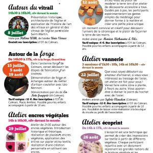 Les rendez-vous du mercredi - programme
