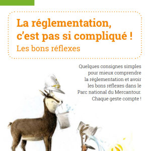 Parc du Mercantour - Réglementation pas compliqué