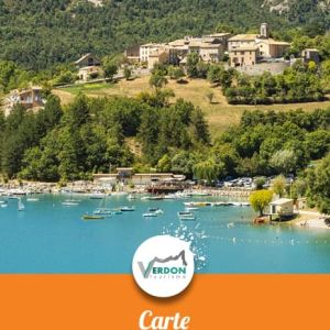Carte Touristique - Verdon Tourisme - 2025